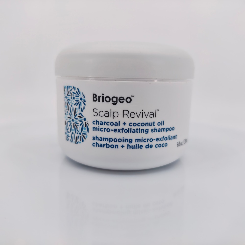 Briogeo Scalp Revival Charcoal + Coconut Oil Micro-Exfoliating Shampoo 8oz Jar
